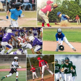 Youper Youth Elite Compression Padded Sliding Shorts w/Cup Pocket for Baseball, Football (White, X-Large)