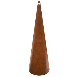 Linkidea Vegan Leather Splat Mat for Under High Chair - Floor Protector for Kids, Reusable Infant Food Splash Spill Mat, Portable Picnic Blanket Outdoor (Brown)