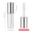 lip gloss tubes tube kit,45 Pack 1.2ML empty lip gloss tubes Containers Mini Balm Reusable Containers for Lipstick SamplesTravel DIY Makeup White Red