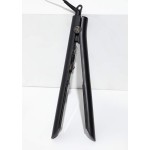 Luxe Digital Hair Straightener 1 Ceramic Flat Iron For Professional Styling.30 Minute Auto Shut-off, Dual voltage 110/240, Led Temperature Indicator, for Straighten, Curl or Wave. (BLACK)