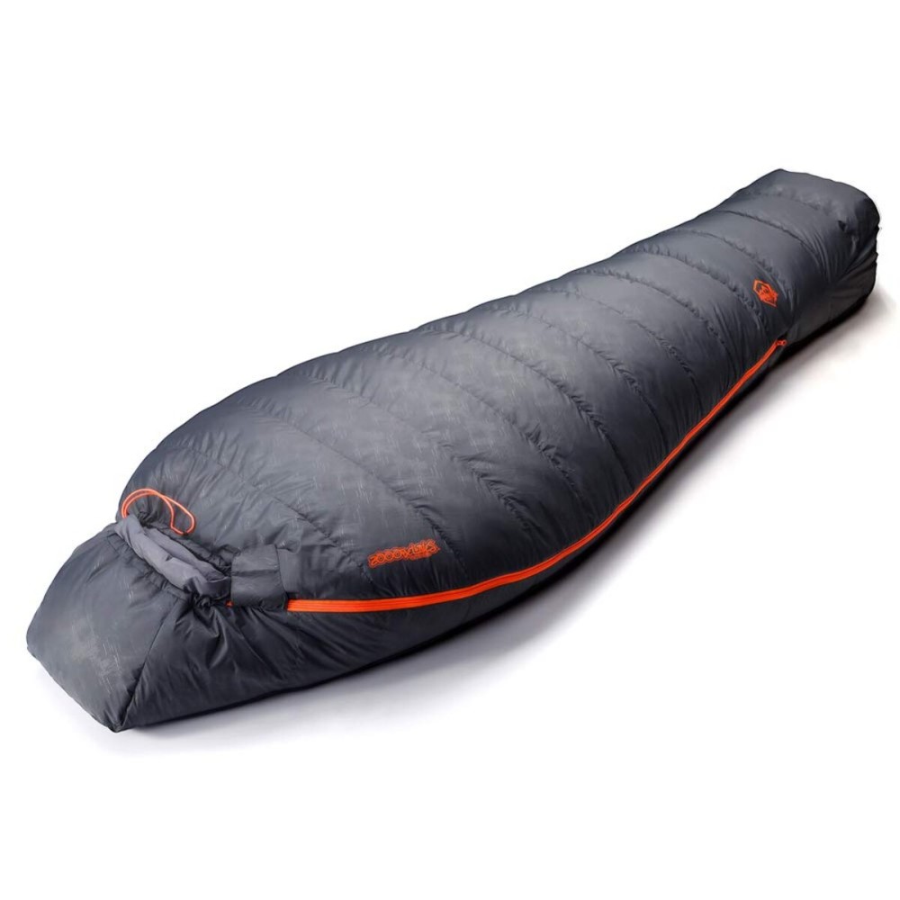 ZOOOBELIVES 10 Degree F Hydrophobic Down Sleeping Bag for Adults - Lightweight and Compact 4-Season Mummy Bag for Backpacking, Camping, Mountaineering and Other Outdoor Activities - Alplive D1500