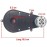 WEELYE 24V 30000RPM Gearbox with High Torque 24V DC Motor for Kids Ride on Car SUV Parts, Electric Motor with Gear Box High Speed RS550 DC Motor Match Children Ride on Toys Accessories