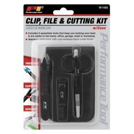 Performance Tool W1480 Clip, File & Cutting Kit
