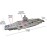 30 Inch Aircraft Carrier with Sound Effects and Light Up Runway (14 Fighter Jets)