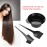 Dioche 3pcs Hair Dye Brush and Bowl Set, Professional Salon Hair Coloring Dyeing Kit- Dye Brush & Comb/Mixing Bowl/Tint Tool, Tools for Hair Tint Dying Bleaching Coloring, Wholesale Business