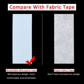 8 Rolls Eyelash Extension Tape Micropore Breathable Medical Lash Extension Tape Lash Pads Under Eye Patches Lint Free for Makeup/Individual/Professional - 1/2\'\' x 8 Yards