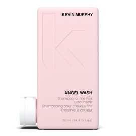 KEVIN.MURPHY ANGEL.WASH - Restorative Shampoo - For Fine Coloured Hair - Colour-Safe Shampoo - With Vitamins & Antioxidants - Sulphate & Paraben Free - 250 ml / 8.4 fl oz