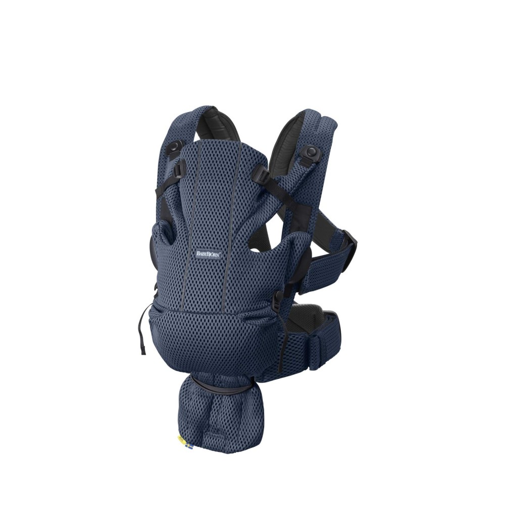 BabyBjrn Baby Carrier Free, 3D mesh, Navy Blue