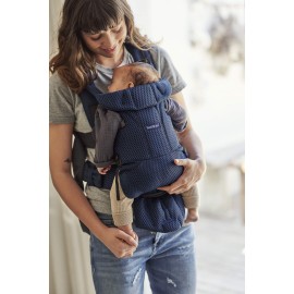 BabyBjrn Baby Carrier Free, 3D mesh, Navy Blue