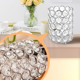 ShellKingdom Makeup Brush Holder, Clear Crystal Diamond Cosmetic Brush Storage Organizer Holder, Candle Holder for Wedding Christmas Birthdays Gifts Home Office Decor Dresser ShellKingdom Makeup Brush Holder, Clear Crystal Diamond Cosmetic Brush Storage Organizer Holder, Candle Holder for Wedding Christmas Birthdays Gifts Home Office Decor Dresser