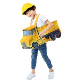 Seasons Toddler Dump Truck Costume for Child 2T-4T