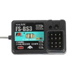Flysky FS-BS3 FS-BS4 FS-BS6 Receiver with Gyro Stabilization System for S-GT2 FS-GT2B FS-GT3B RC Transmitter Spare Part Accessories Vehicle Toys (FS-BS3)