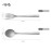 TiTo Titanium Bright Colorful Ultra Lightweight Titanium Camping Utensil Set Eco-Friendly Titanium Spork Spoon for Backpacking Hiking Outdoors (Sandblasting)