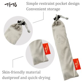 TiTo Titanium Bright Colorful Ultra Lightweight Titanium Camping Utensil Set Eco-Friendly Titanium Spork Spoon for Backpacking Hiking Outdoors (Sandblasting)