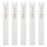 Linwnil 10ml 0.34 oz Frosted Plastic Tube Empty Refillable Perfume Bottles Spray for Travel and Gift,Mini Portable pen (10)