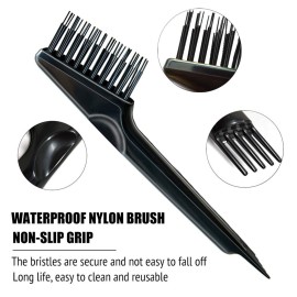 Hair Brush Cleaner Tool,Comb Cleaning hairbrush, for Removing Hair and Debris, Black