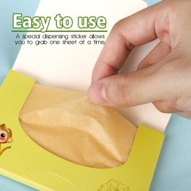 300 Sheets Blotting Paper, HNYYZL Oil Absorbing Sheets for Oily Skin, Oil Control for Face, Makeup Blotting Paper, Natural Oil Absorbing Facial Blotting Sheets for Oily Skin Care (Pack of 3) 300 Sheets Blotting Paper, HNYYZL Oil Absorbing Sheets for Oily Skin, Oil Control for Face, Makeup Blotting Paper, Natural Oil Absorbing Facial Blotting Sheets for Oily Skin Care (Pack of 3)