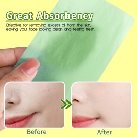 300 Sheets Blotting Paper, HNYYZL Oil Absorbing Sheets for Oily Skin, Oil Control for Face, Makeup Blotting Paper, Natural Oil Absorbing Facial Blotting Sheets for Oily Skin Care (Pack of 3) 300 Sheets Blotting Paper, HNYYZL Oil Absorbing Sheets for Oily Skin, Oil Control for Face, Makeup Blotting Paper, Natural Oil Absorbing Facial Blotting Sheets for Oily Skin Care (Pack of 3)