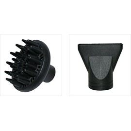 Gem Force Professional Intense Ionic Ceramic Science Hair Dryer - Black/Rose Gold