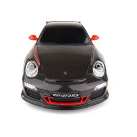 PowerTRC Radio Remote Control Car Porsche 911 GT3 RS Sports Car for Kids and Adults Age 6-12 Years 1:24 Scale (Black) Officially Licensed, Birthday Ideas