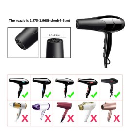 WAJIAYON Universal Collapsible Hair Dryer Diffuser Attachment- Salon Grade tool,Lightweight Foldable Portable Travel Folding Design Fit Most of blow Dryers-Black WAJIAYON Universal Collapsible Hair Dryer Diffuser Attachment- Salon Grade tool,Lightweight Foldable Portable Travel Folding Design Fit Most of blow Dryers-Black
