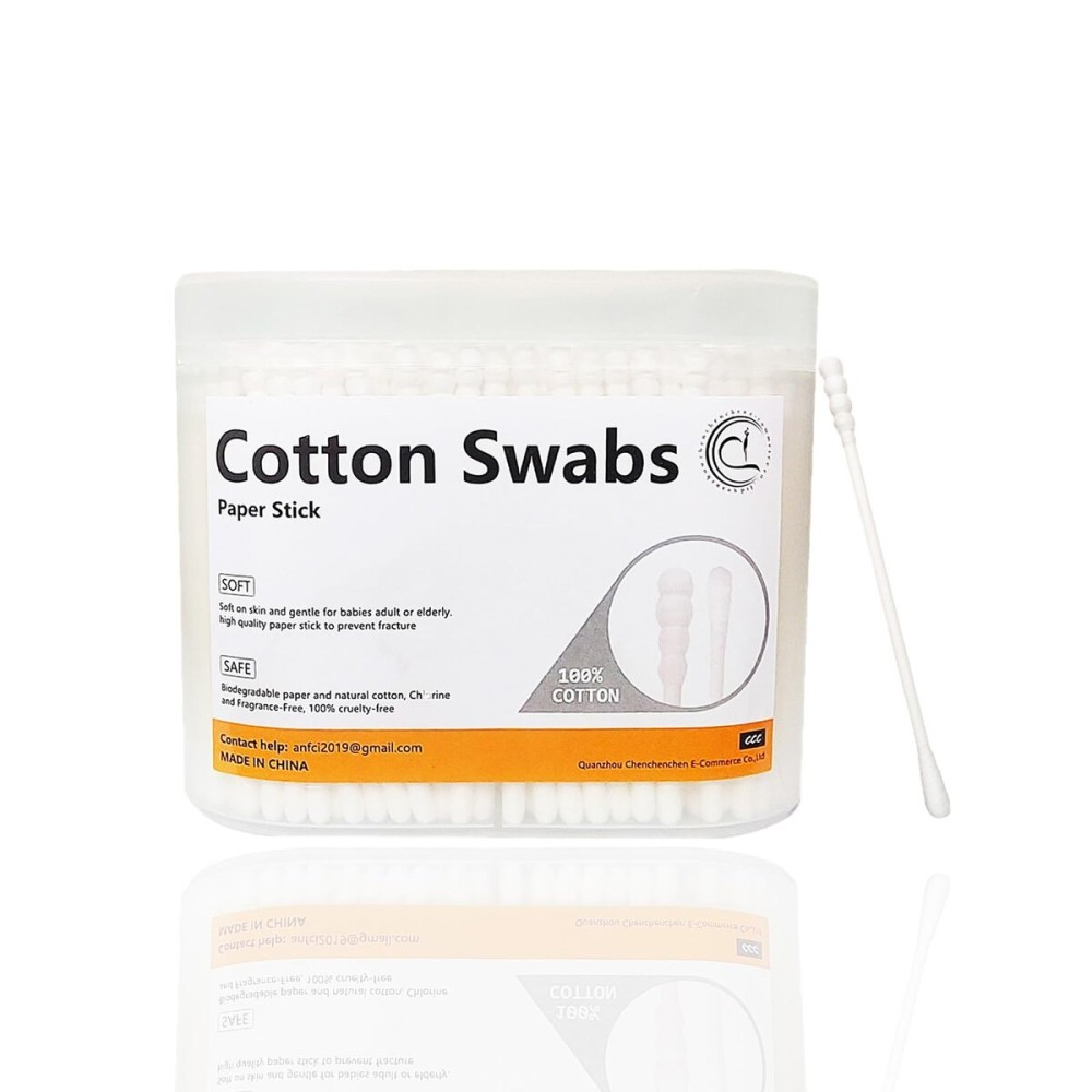 500pcs Mini Cotton Swabs with Paper Stick,Spiral/Round Cotton Bud,Tiny Cotton Head for Personal Care and Cleaning 500pcs Mini Cotton Swabs with Paper Stick,Spiral/Round Cotton Bud,Tiny Cotton Head for Personal Care and Cleaning