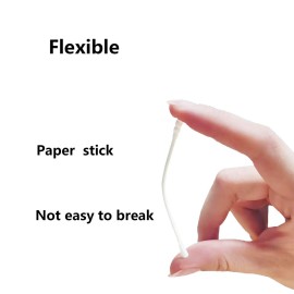 500pcs Mini Cotton Swabs with Paper Stick,Spiral/Round Cotton Bud,Tiny Cotton Head for Personal Care and Cleaning 500pcs Mini Cotton Swabs with Paper Stick,Spiral/Round Cotton Bud,Tiny Cotton Head for Personal Care and Cleaning