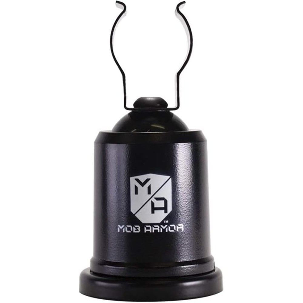 Mob Armor Flash Grip D - Magnetic Flashlight Holder for Bicycle, Car & Wall - Tactical Mount Kit with Magnetic Base for Heavy Duty, Military & Emergency Lights - Compatible with D Flashlights