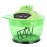 Electric Hair Coloring Bowl Hair Art Dyestuff Automatic Mixer Blender Household Hair Dye Cream Mixing Bowl Kit for Salon Home Use (Green)