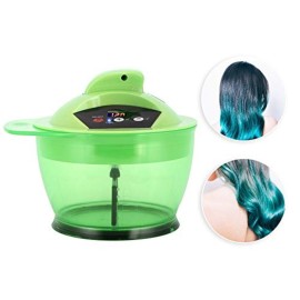 Electric Hair Coloring Bowl Hair Art Dyestuff Automatic Mixer Blender Household Hair Dye Cream Mixing Bowl Kit for Salon Home Use (Green) Electric Hair Coloring Bowl Hair Art Dyestuff Automatic Mixer Blender Household Hair Dye Cream Mixing Bowl Kit for Salon Home Use (Green)