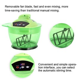 Electric Hair Coloring Bowl Hair Art Dyestuff Automatic Mixer Blender Household Hair Dye Cream Mixing Bowl Kit for Salon Home Use (Green) Electric Hair Coloring Bowl Hair Art Dyestuff Automatic Mixer Blender Household Hair Dye Cream Mixing Bowl Kit for Salon Home Use (Green)
