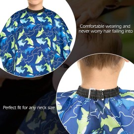 Himart Hair Cutting Barber Cape 2 Pack Professional Haircut Salon Cape for Men Women Children with Neck Duster Brush Himart Hair Cutting Barber Cape 2 Pack Professional Haircut Salon Cape for Men Women Children with Neck Duster Brush