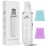 Skin Scrubber Face Skin Spatula Facial Scrubber Spatula for Deep Cleansing Blackhead Remover Pore Cleaner with 4 Modes (White)