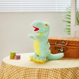 Glow Guards Light up T-Rex Dinosaur Stuffed Animal,Soft Dinosaur Plush Toy with LED Night Lights Glow in The Dark,Birthday Children\'s Day Gifts for Toddler Kids,14\'\'