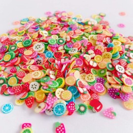 EHOPE 3000 PCS Clay Slices Fruit Nail Art Slices for DIY 3D Polymer Slices Making Polymer Clay Slices for Nail ArtFruit Slices