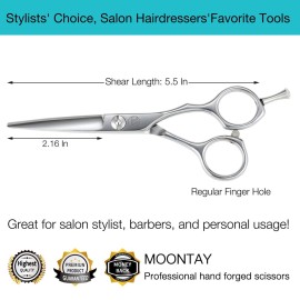 Professional 5.5 Inch Hair Cutting Scissors Hair Thinning Shears Set, Salon Barber Hair Cutting Texturizing Blending Shear for Women Men Adults, Handmade from 440C Japanese Stainless Steel Professional 5.5 Inch Hair Cutting Scissors Hair Thinning Shears Set, Salon Barber Hair Cutting Texturizing Blending Shear for Women Men Adults, Handmade from 440C Japanese Stainless Steel
