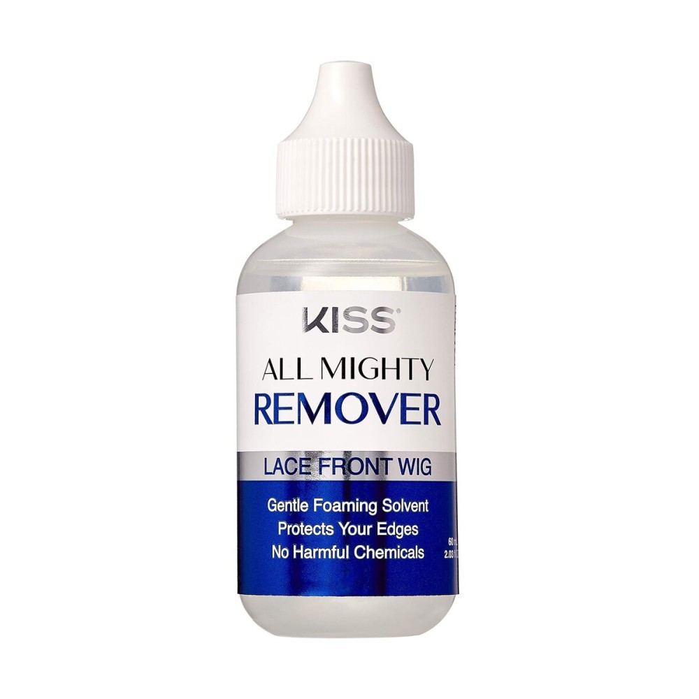 Red by Kiss All Mighty Lace Front Wig Remover- Gentle Foaming Solvent, Protect Your Edges, No Harmful chemicals 60mL (2.03 fl OZ)- KAMR01 (Remover) Red by Kiss All Mighty Lace Front Wig Remover- Gentle Foaming Solvent, Protect Your Edges, No Harmful chemicals 60mL (2.03 fl OZ)- KAMR01 (Remover)