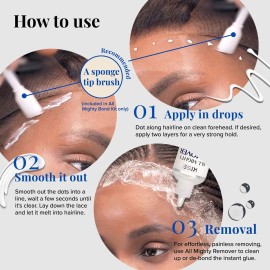 Red by Kiss All Mighty Lace Front Wig Remover- Gentle Foaming Solvent, Protect Your Edges, No Harmful chemicals 60mL (2.03 fl OZ)- KAMR01 (Remover) Red by Kiss All Mighty Lace Front Wig Remover- Gentle Foaming Solvent, Protect Your Edges, No Harmful chemicals 60mL (2.03 fl OZ)- KAMR01 (Remover)