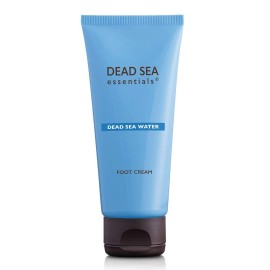 Dead Sea Essentials Foot Cream Treatment for Smoother Softer Skin - 3.38 fl oz-100 ml
