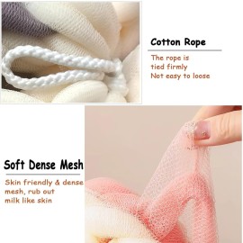 AARAINBOW 2 Packs Upgraded Long Stretch Back Sponge with Rope Handles Back Scrubber Bath Shower Mesh Sponge Exfoliating Body Scrub Stretch Braided Loofah for Men Women Shower Rope (Gray+Green) AARAINBOW 2 Packs Upgraded Long Stretch Back Sponge with Rope Handles Back Scrubber Bath Shower Mesh Sponge Exfoliating Body Scrub Stretch Braided Loofah for Men Women Shower Rope (Gray+Green)