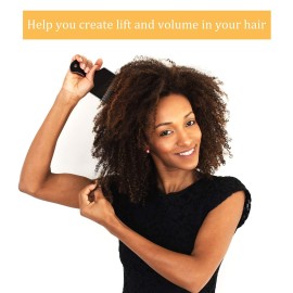 6 Pieces Smooth Plastic Afro Hair Combs, 6.5 Inch Natural Curly Hair Styling Tool (Black) 6 Pieces Smooth Plastic Afro Hair Combs, 6.5 Inch Natural Curly Hair Styling Tool (Black)