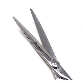 7 Professional Hair Cutting Barber Scissors, Stainless Steel, with Finger rest, Lightweight Razor Edge Haircut Scissors for Hair Salon, Hairdresser