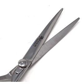 7 Professional Hair Cutting Barber Scissors, Stainless Steel, with Finger rest, Lightweight Razor Edge Haircut Scissors for Hair Salon, Hairdresser