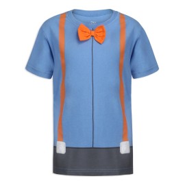 Blippi Boys Roleplay T- Shirt and Hat Set for Toddler, Little and Big Kids