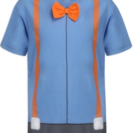 Blippi Boys Roleplay T- Shirt and Hat Set for Toddler, Little and Big Kids