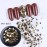 6 Pack Mixed Nail Art Rhinestone Nail Art Decorations Accessories Flat Base Nail Jewelry Glass Rhinestone Crystal Best for Manicure DIY Mobile Phone Shell Jewelry Makeup 3D Decoration