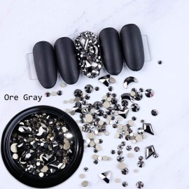 6 Pack Mixed Nail Art Rhinestone Nail Art Decorations Accessories Flat Base Nail Jewelry Glass Rhinestone Crystal Best for Manicure DIY Mobile Phone Shell Jewelry Makeup 3D Decoration 6 Pack Mixed Nail Art Rhinestone Nail Art Decorations Accessories Flat Base Nail Jewelry Glass Rhinestone Crystal Best for Manicure DIY Mobile Phone Shell Jewelry Makeup 3D Decoration