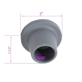 Replacement Feet for Shower Chair Bath Seat, shower stools and transfer bench, non-skid Shower Bench and Tub Transfer Benches Rubber Suction Cup Feet, Metal Insert Reinforced(Pack of 4) (1 I.D, Grey) Replacement Feet for Shower Chair Bath Seat, shower stools and transfer bench, non-skid Shower Bench and Tub Transfer Benches Rubber Suction Cup Feet, Metal Insert Reinforced(Pack of 4) (1 I.D, Grey)