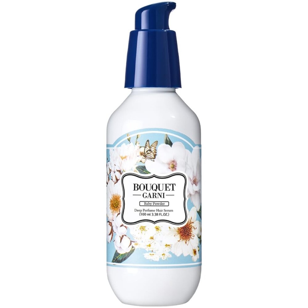 Bouquet Garni Deep Perfume Hair Serum Baby Scent Fragrance - Anti-Frizz Hair, Quick Absorption, Long-lasting (Containing Amino acids, Proteins, Hyaluronic Acids, Vegan Oils) - 3.4 oz Bouquet Garni Deep Perfume Hair Serum Baby Scent Fragrance - Anti-Frizz Hair, Quick Absorption, Long-lasting (Containing Amino acids, Proteins, Hyaluronic Acids, Vegan Oils) - 3.4 oz