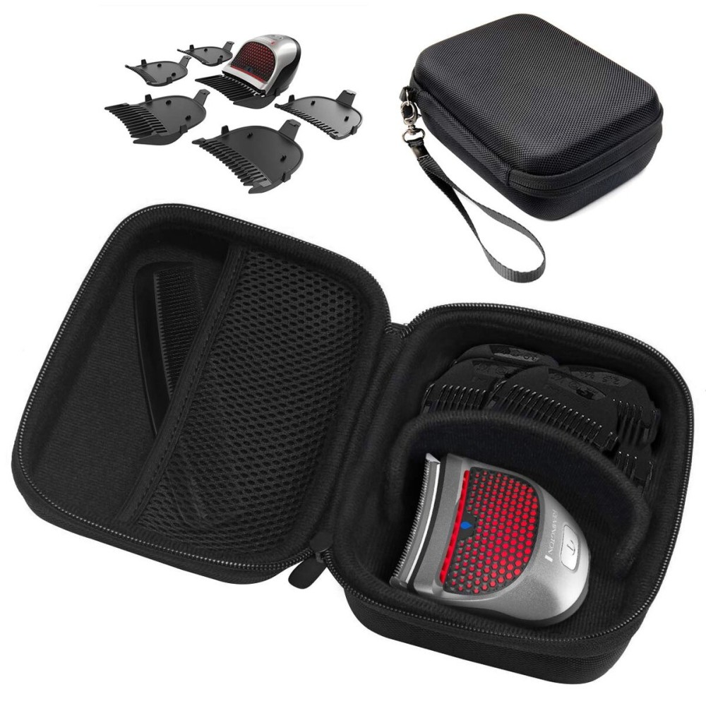 CaseSack Carrying Case for Remington HC4250 Shortcut Pro Self-Haircut Kit, Beard Trimmer, Hair Clippers, Smart Divider to Make compartments for Haircut and Combs/Accessories Separated, mesh Pocket CaseSack Carrying Case for Remington HC4250 Shortcut Pro Self-Haircut Kit, Beard Trimmer, Hair Clippers, Smart Divider to Make compartments for Haircut and Combs/Accessories Separated, mesh Pocket